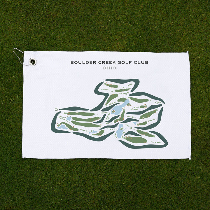 Boulder Creek Golf Club, Ohio - Printed Golf Courses