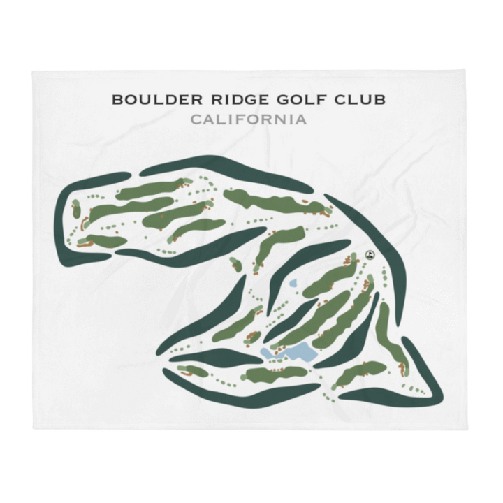 Boulder Ridge Golf Club, California - Printed Golf Courses