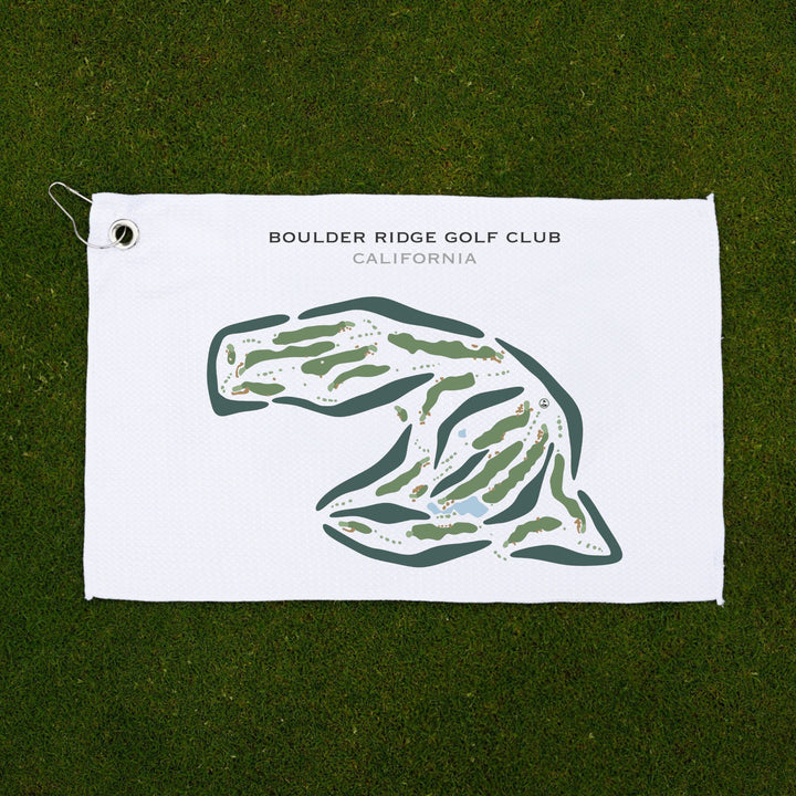 Boulder Ridge Golf Club, California - Printed Golf Courses