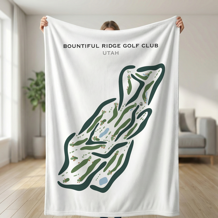 Bountiful Ridge Golf Course, Bountiful Utah - Printed Golf Courses