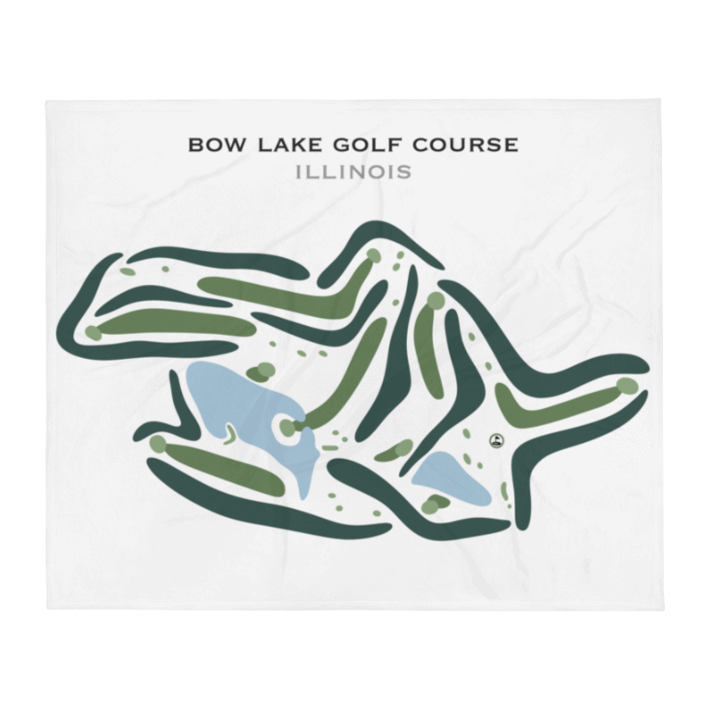 Bow Lake Golf Course, Illinois - Printed Golf Courses