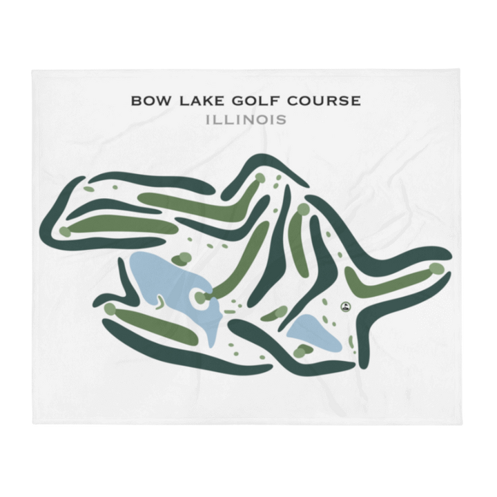 Bow Lake Golf Course, Illinois - Printed Golf Courses