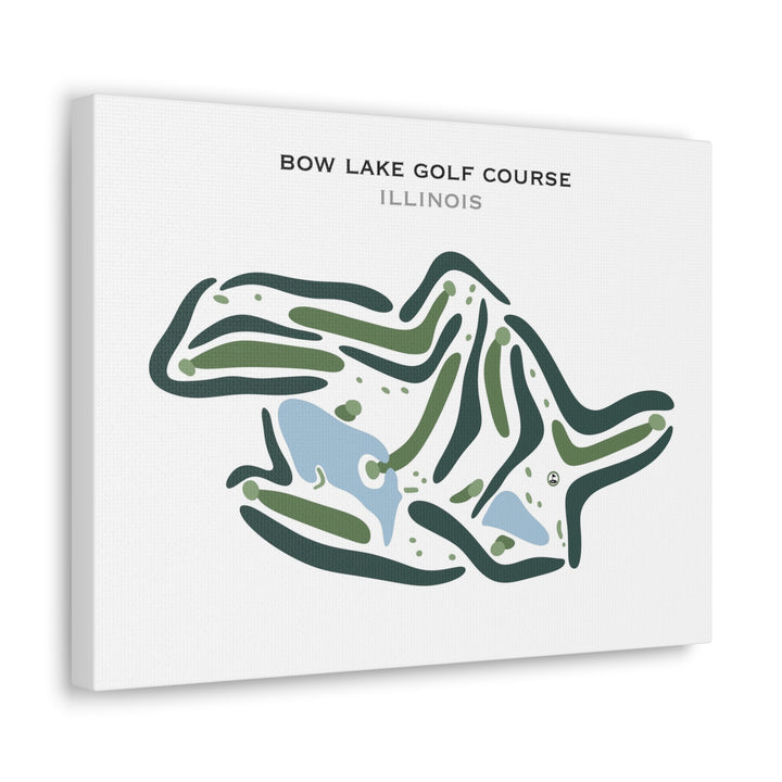 Bow Lake Golf Course, Illinois - Printed Golf Courses
