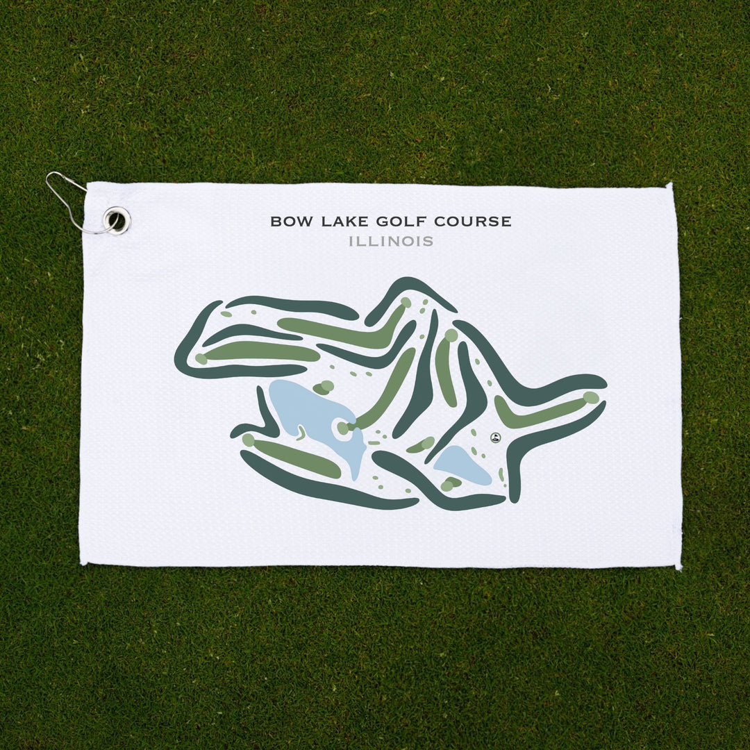 Bow Lake Golf Course, Illinois - Printed Golf Courses