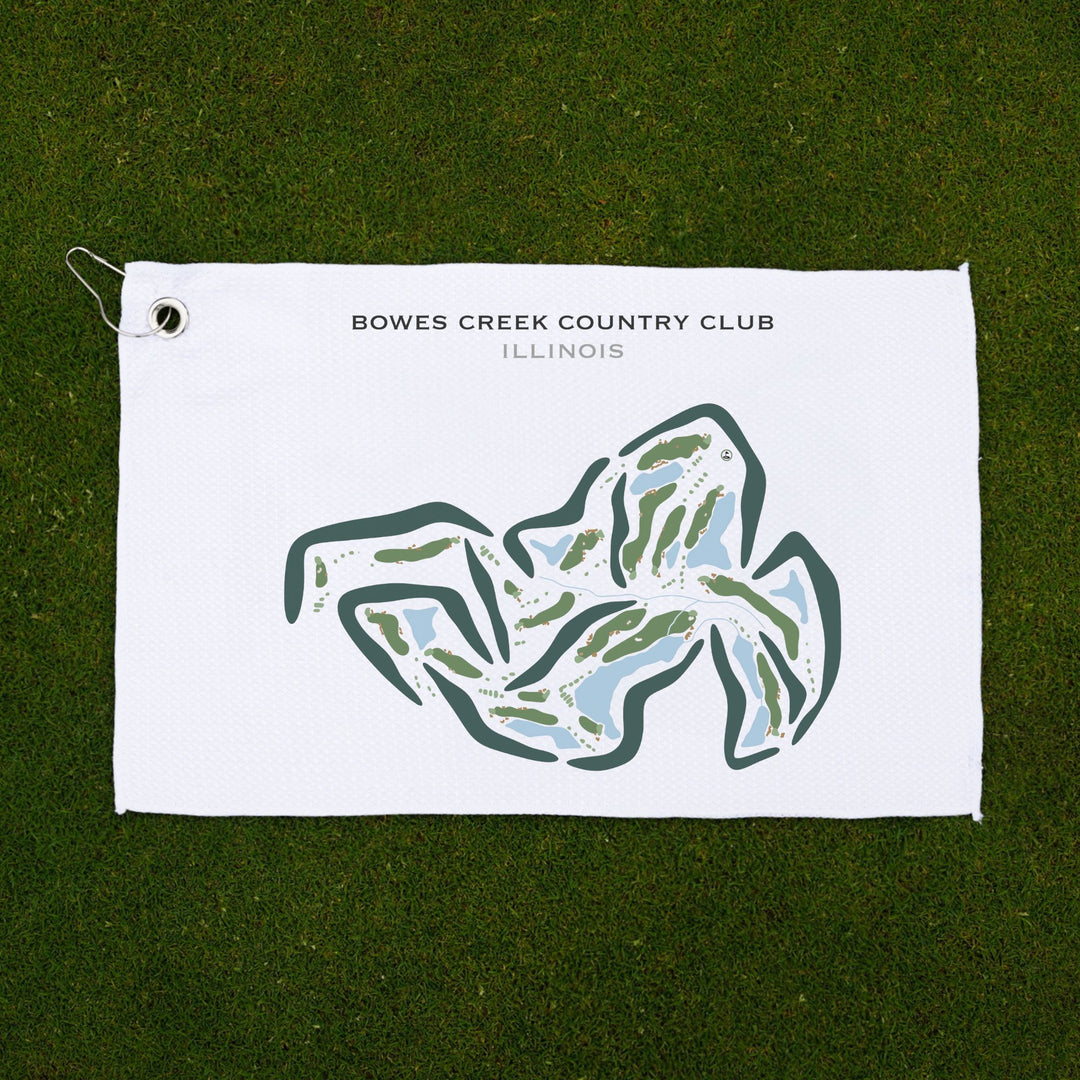 Bowes Creek Country Club, Illinois - Printed Golf Courses