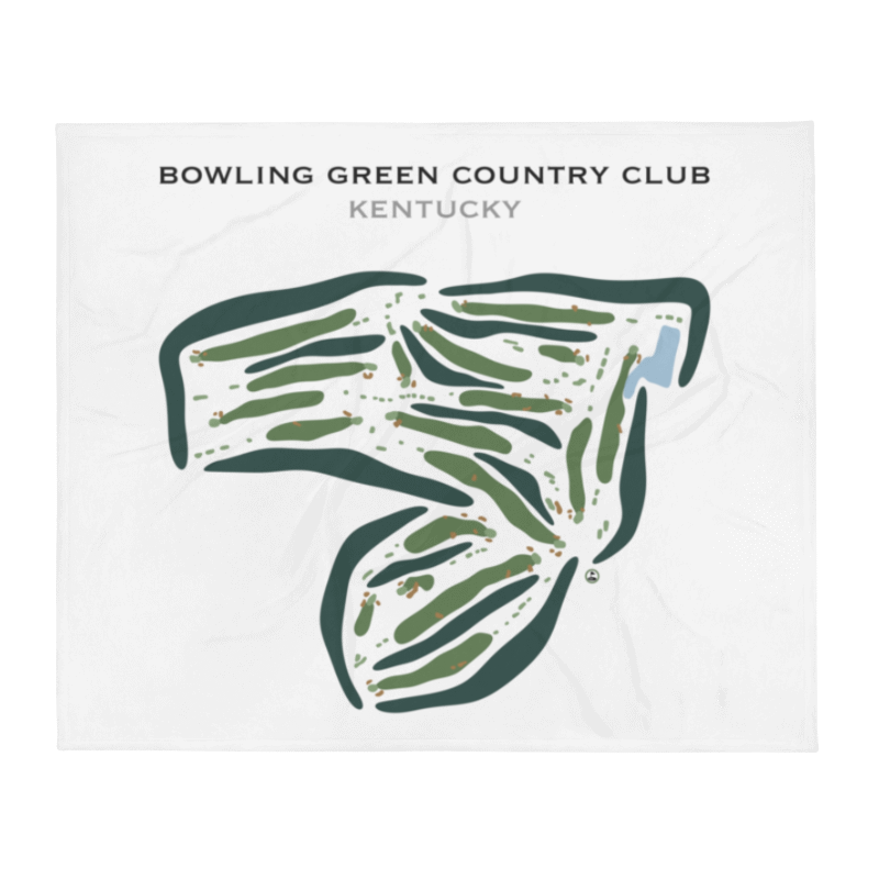 Bowling Green Country Club, Kentucky - Printed Golf Courses