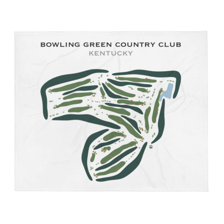 Bowling Green Country Club, Kentucky - Printed Golf Courses