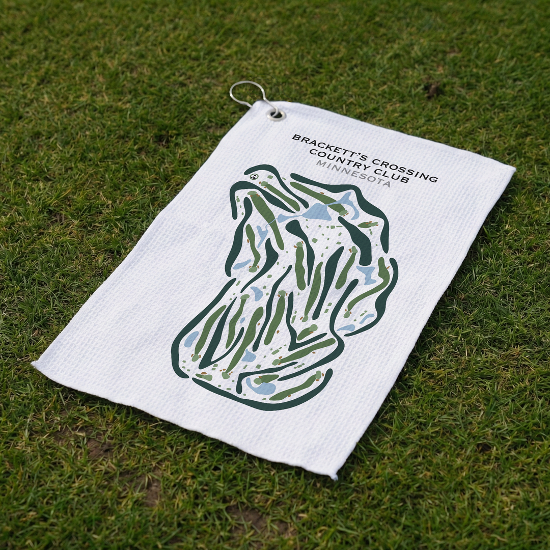 Brackett's Crossing Country Club, Minnesota - Printed Golf Courses