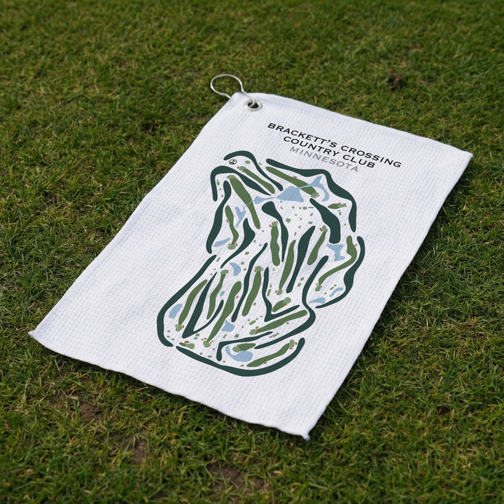 Brackett's Crossing Country Club, Minnesota - Printed Golf Courses
