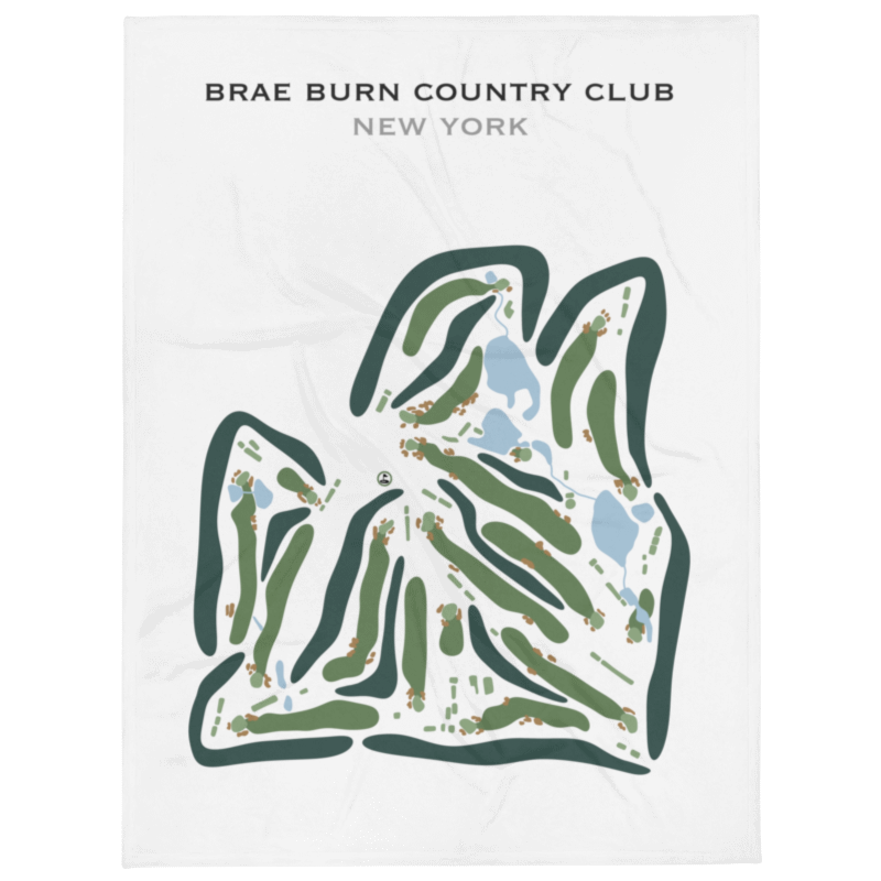 Brae Burn Country Club, New York - Printed Golf Courses