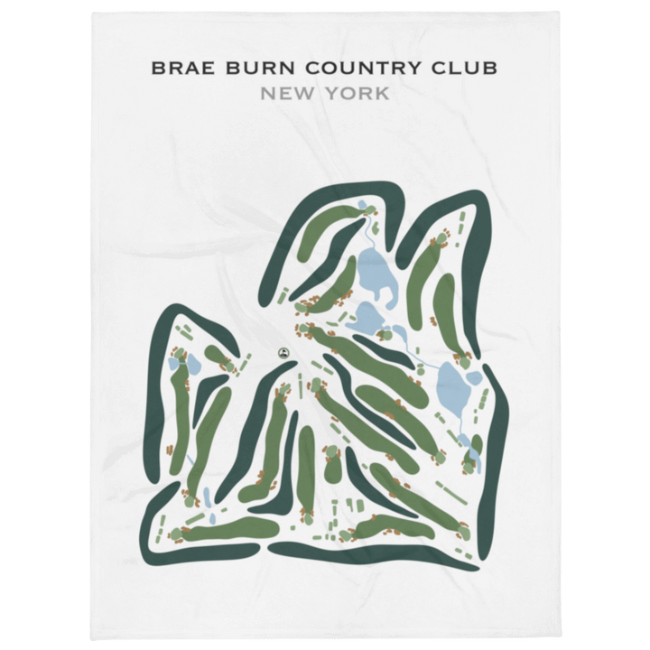 Brae Burn Country Club, New York - Printed Golf Courses