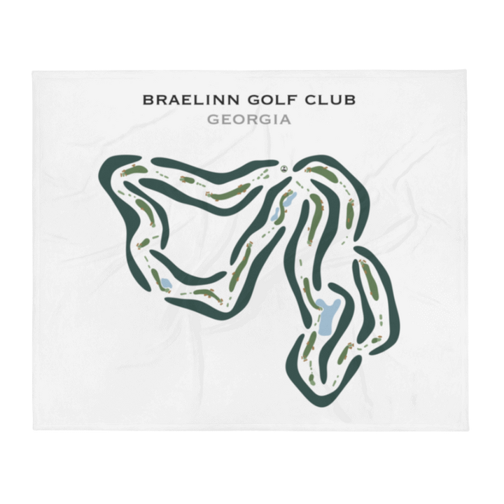 Braelinn Golf Club, Georgia - Printed Golf Courses