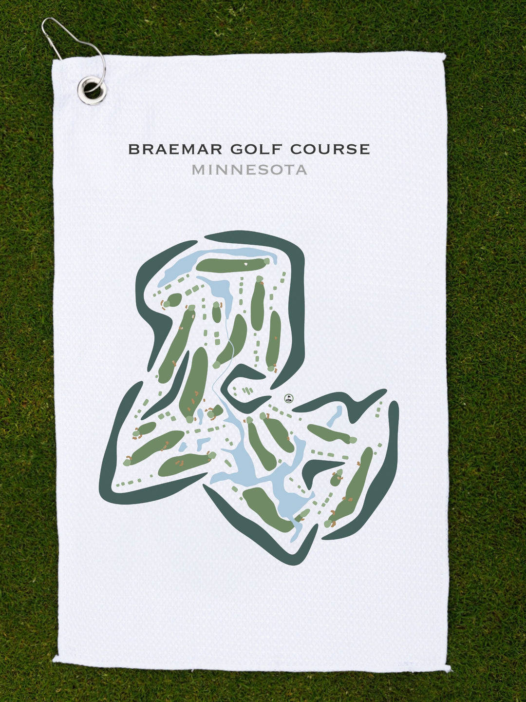 Braemar Golf Course, Minnesota - Printed Golf Courses