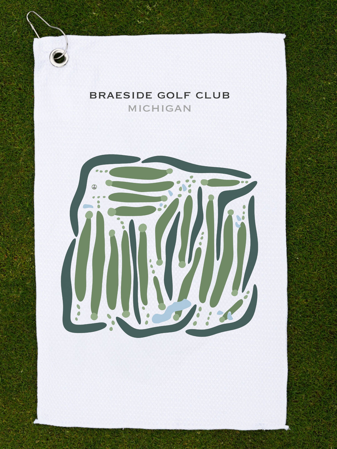 Braeside Golf Club, Michigan - Printed Golf Courses