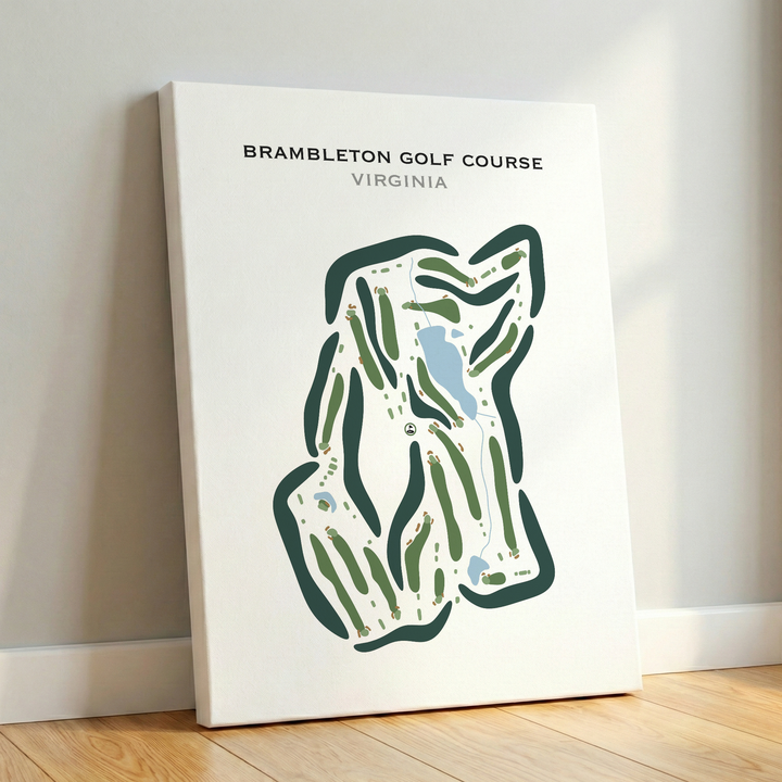 Brambleton Golf Course, Virginia - Printed Golf Courses