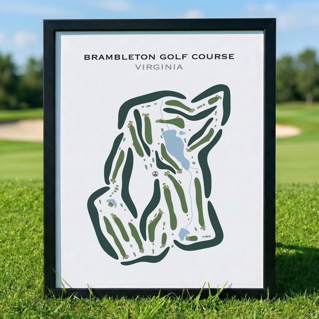 Brambleton Golf Course, Virginia - Printed Golf Courses