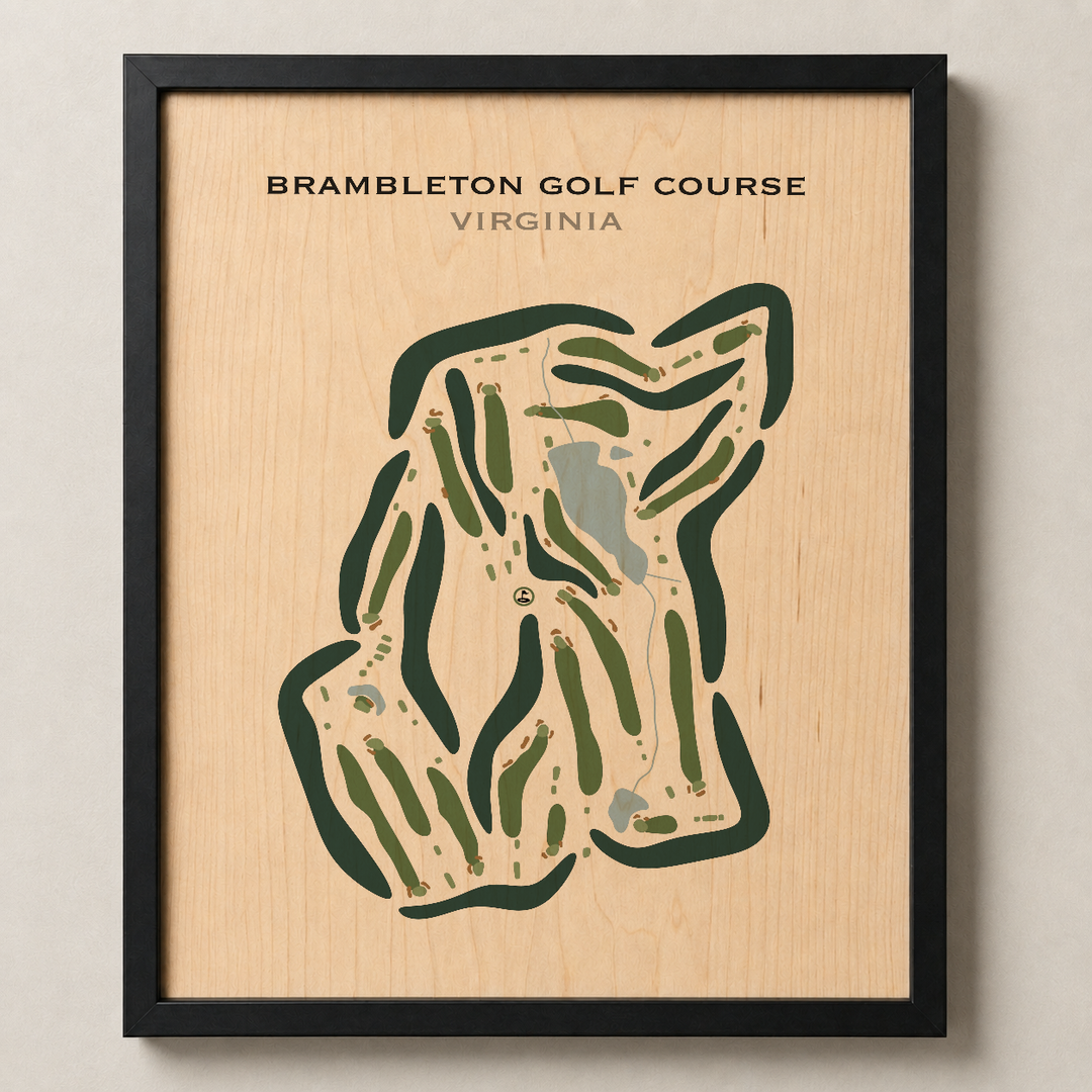 Brambleton Golf Course, Virginia - Printed Golf Courses