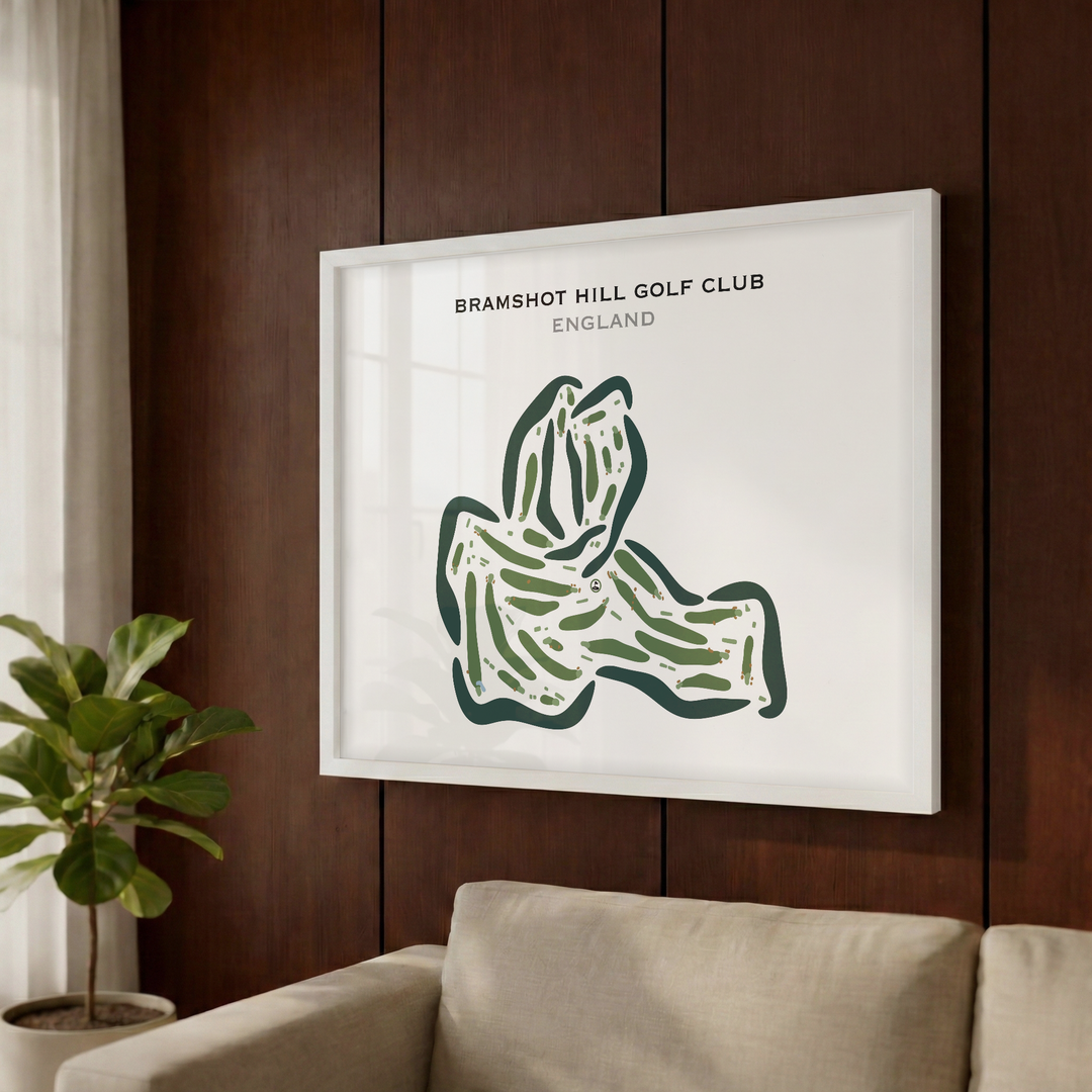 Bramshot Hill Golf Club, England - Printed Golf Courses