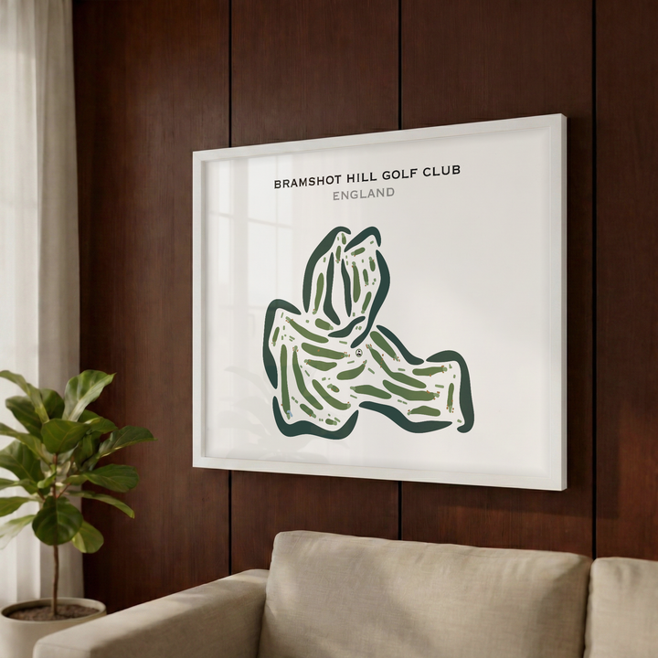 Bramshot Hill Golf Club, England - Printed Golf Courses