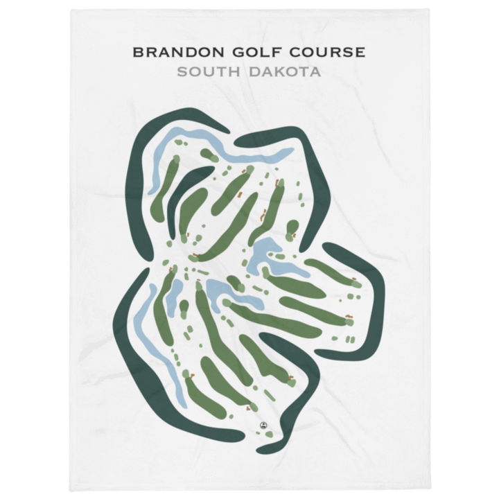 Brandon Golf Course, South Dakota - Printed Golf Courses