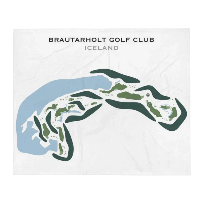 Brautarholt Golf Club, Iceland - Printed Golf Courses