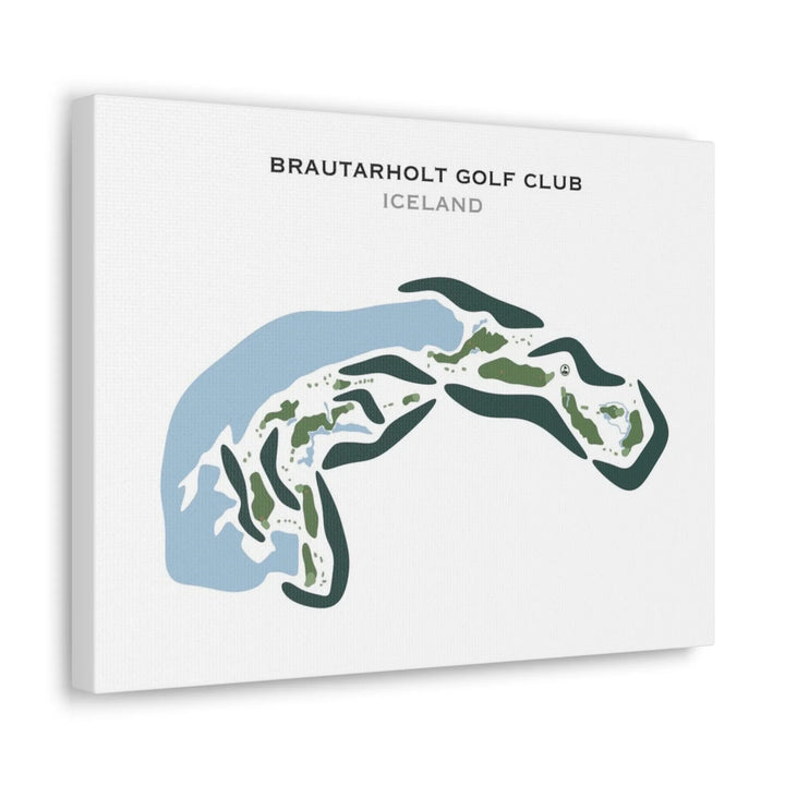 Brautarholt Golf Club, Iceland - Printed Golf Courses