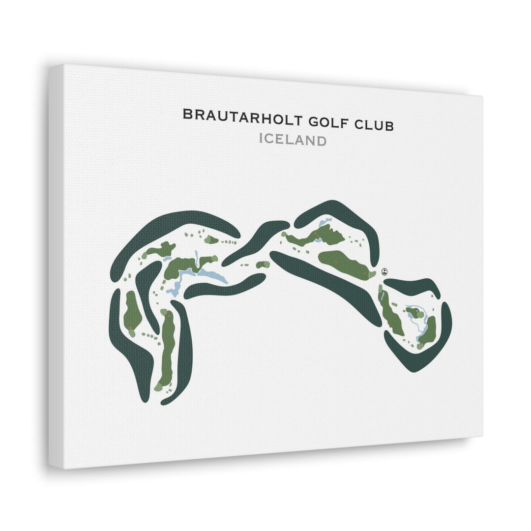 Brautarholt Golf Club, Iceland - Printed Golf Courses