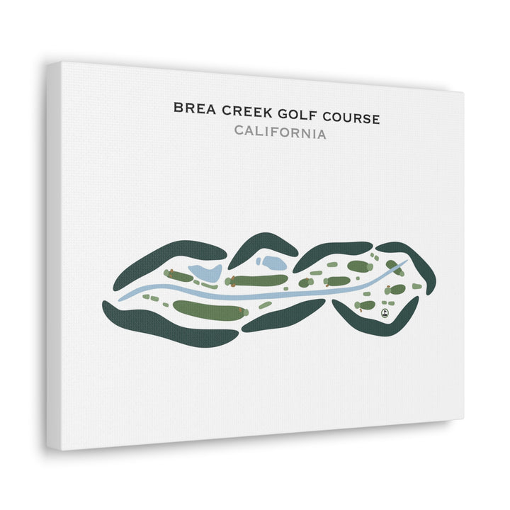 Brea Creek Golf Course, California - Printed Golf Courses