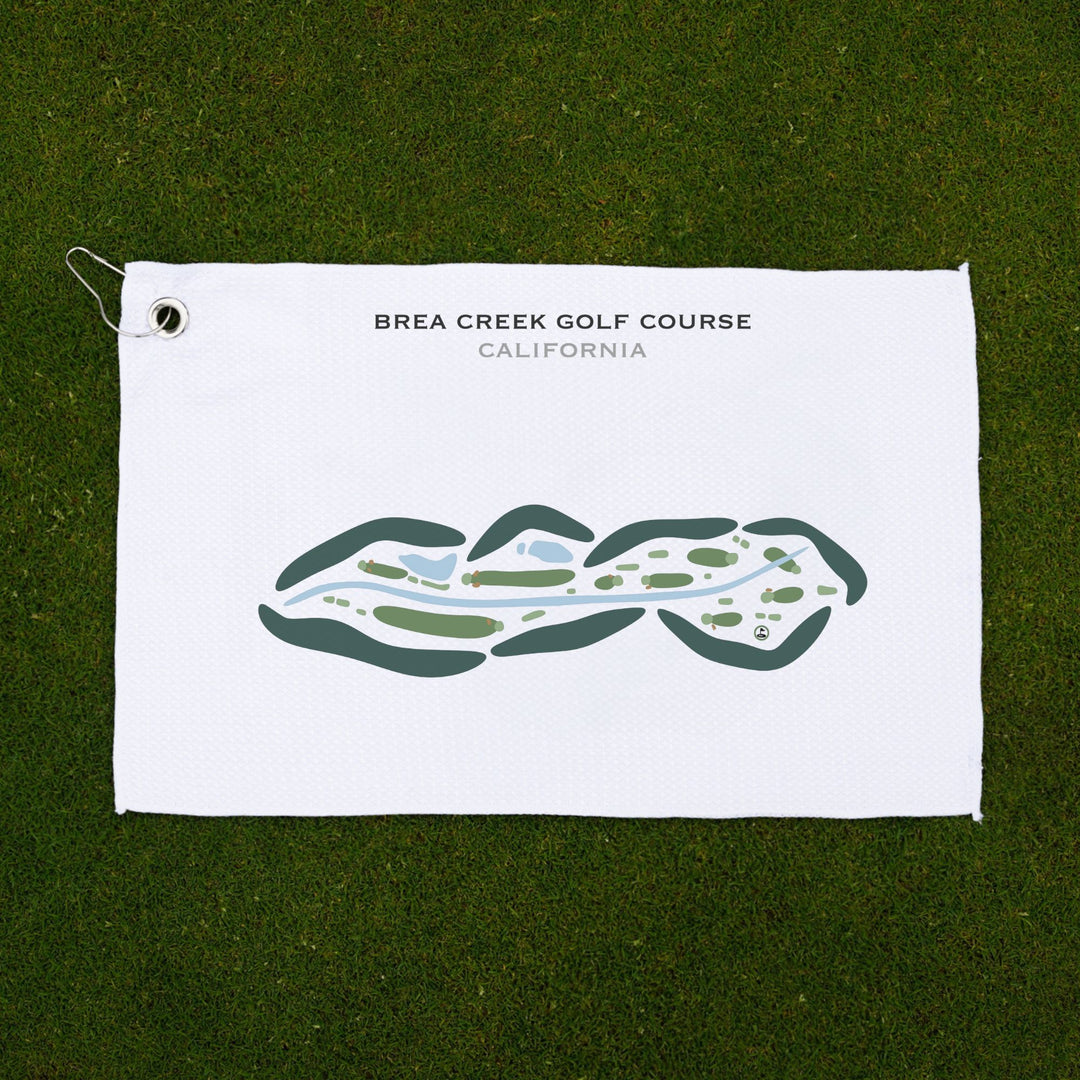 Brea Creek Golf Course, California - Printed Golf Courses
