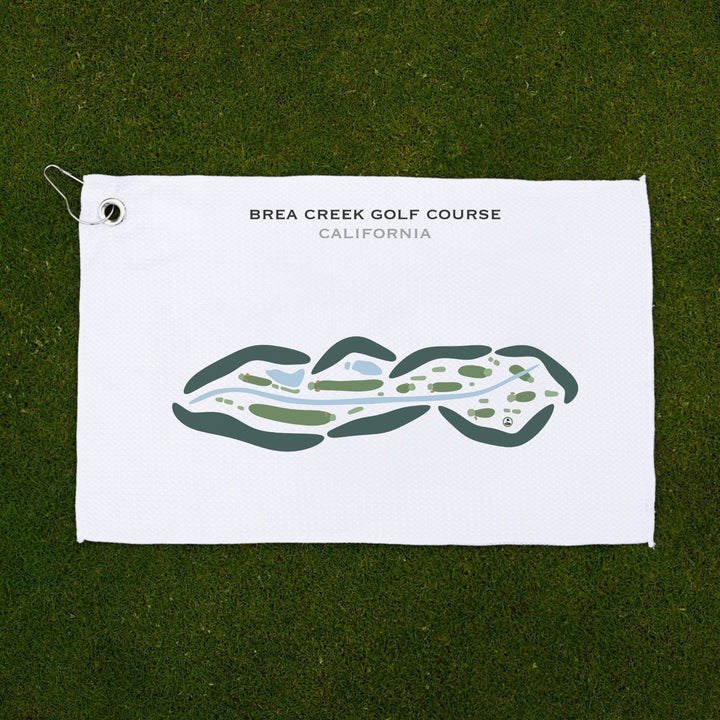 Brea Creek Golf Course, California - Printed Golf Courses