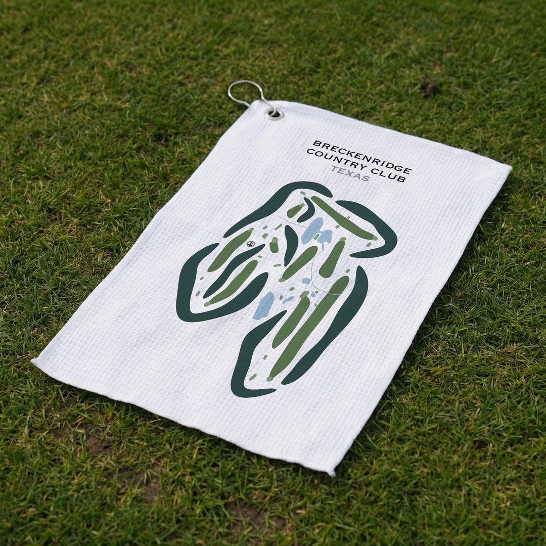 Breckenridge Country Club, Texas - Printed Golf Courses
