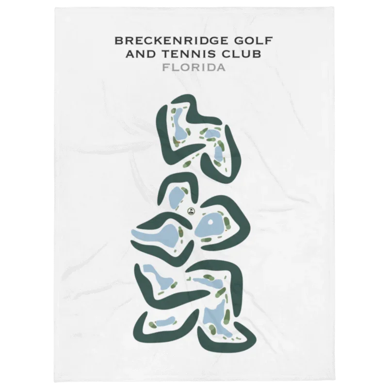 Breckenridge Golf & Tennis Club, Florida - Printed Golf Courses