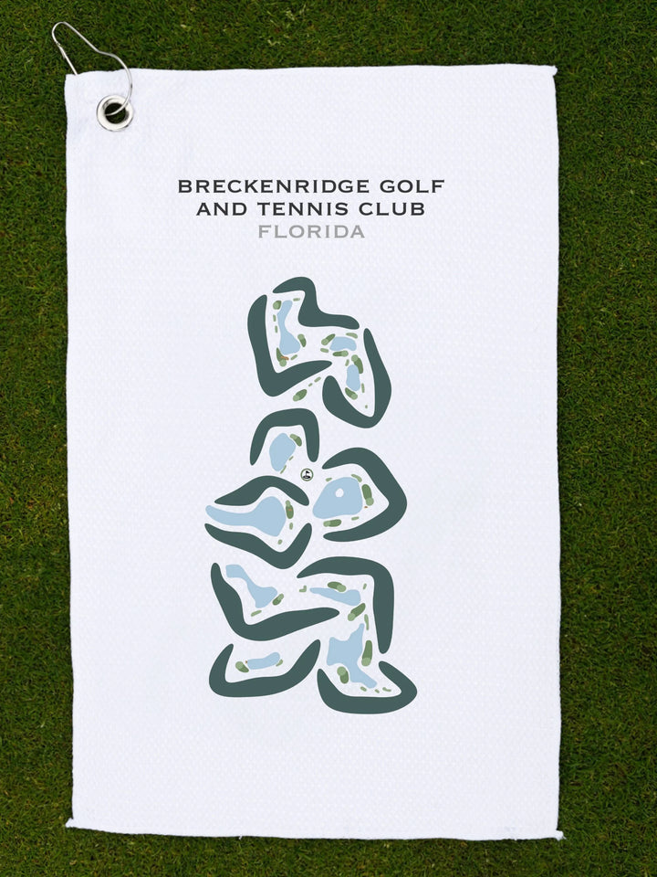 Breckenridge Golf & Tennis Club, Florida - Printed Golf Courses