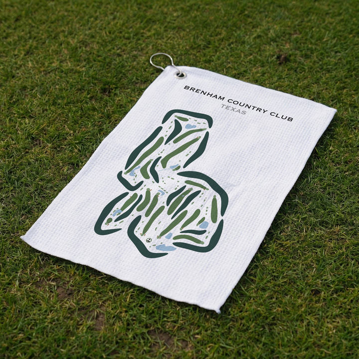 Brenham Country Club, Texas - Printed Golf Courses