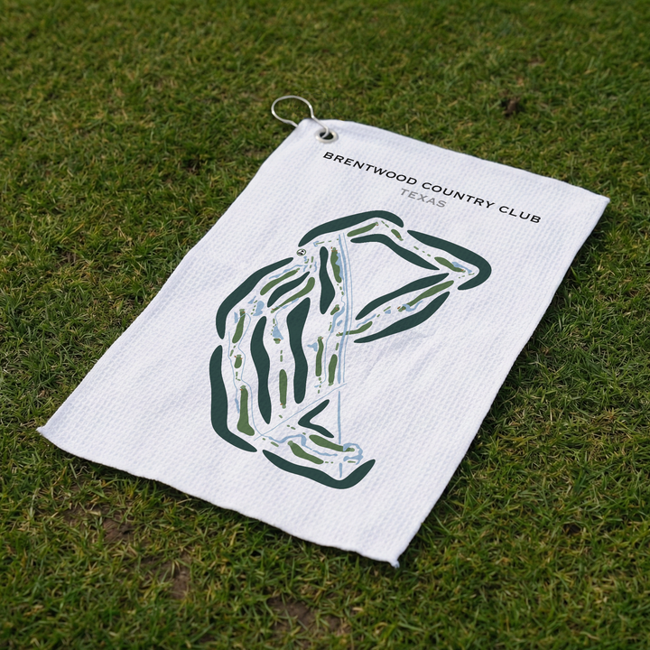 Brentwood Country Club, Texas - Printed Golf Courses