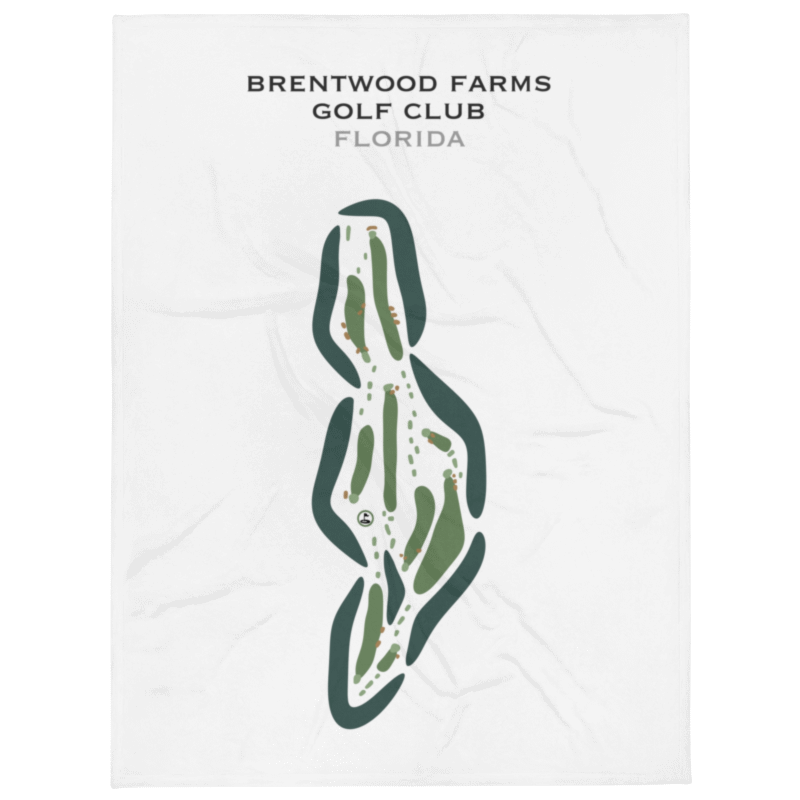 Brentwood Farms Golf Club, Florida - Printed Golf Courses