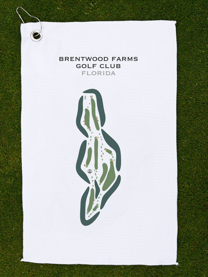 Brentwood Farms Golf Club, Florida - Printed Golf Courses
