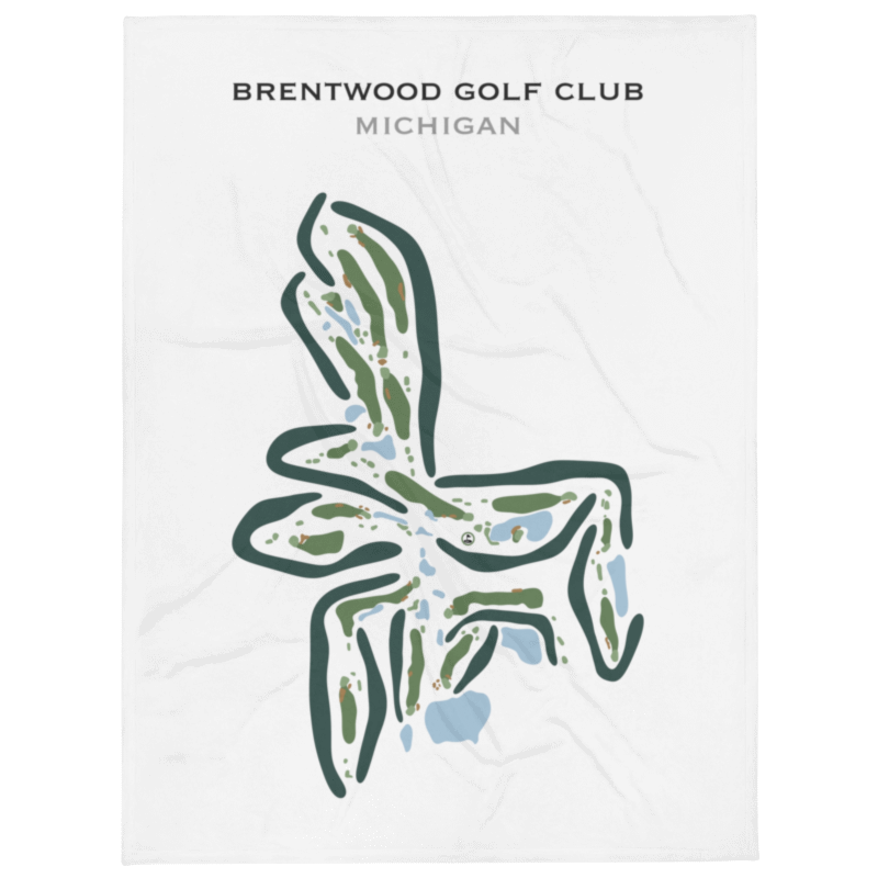 Brentwood Golf Club, Michigan - Printed Golf Courses