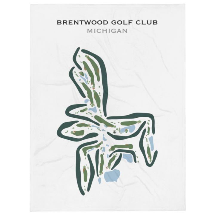 Brentwood Golf Club, Michigan - Printed Golf Courses