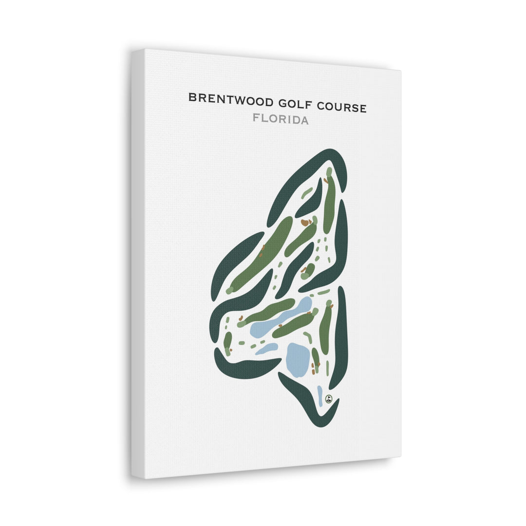 Brentwood Golf Course, Florida - Printed Golf Courses