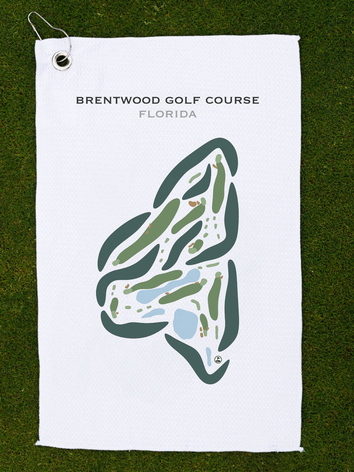 Brentwood Golf Course, Florida - Printed Golf Courses