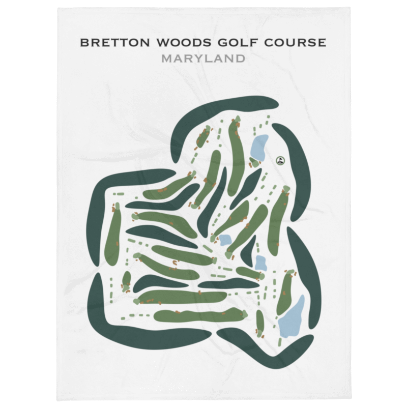 Bretton Woods Golf Course, Maryland - Printed Golf Courses