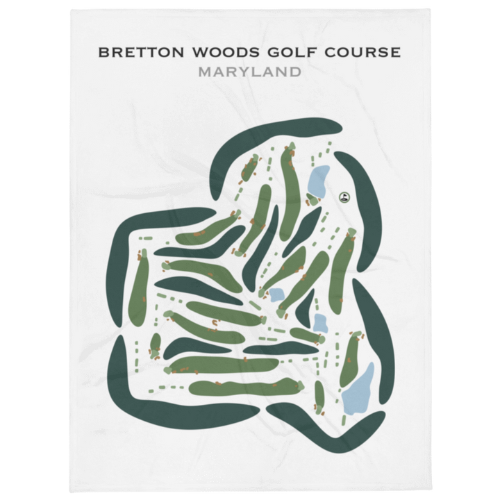 Bretton Woods Golf Course, Maryland - Printed Golf Courses