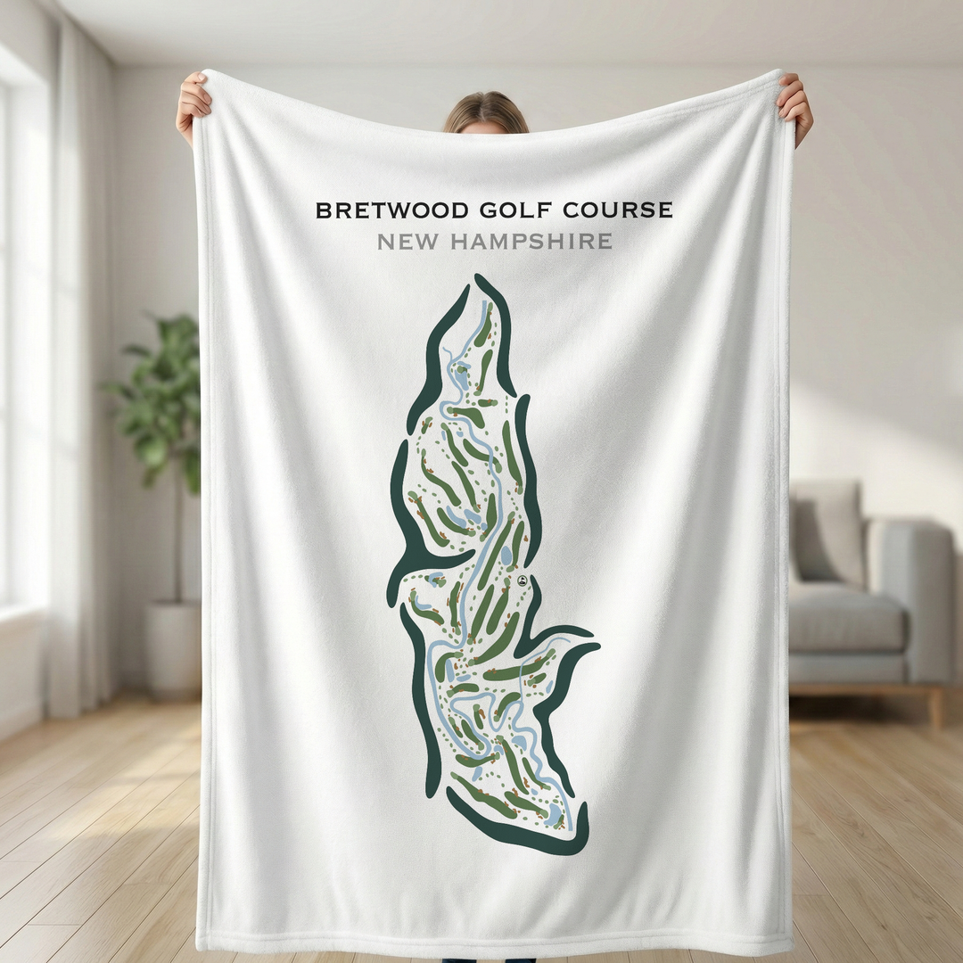 Bretwood Golf Course, New Hampshire - Printed Golf Courses