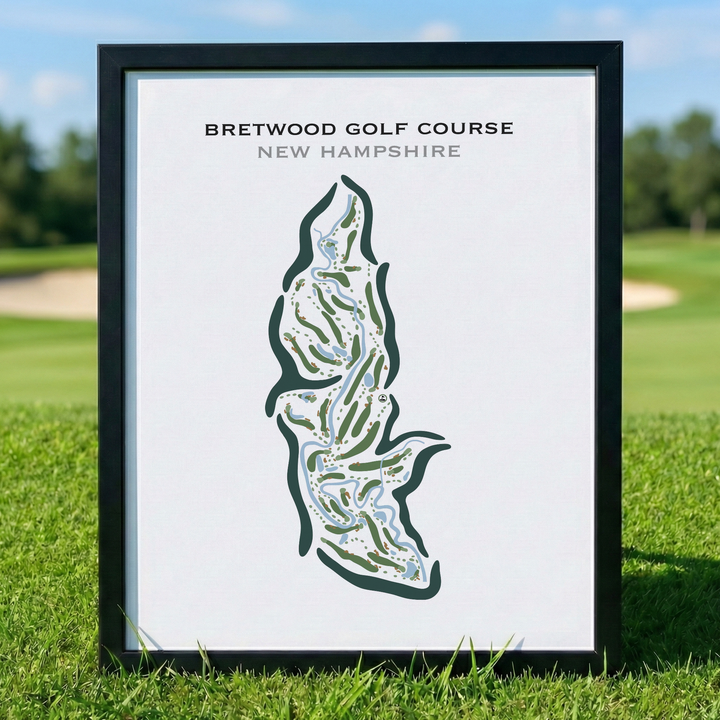 Bretwood Golf Course, New Hampshire - Printed Golf Courses