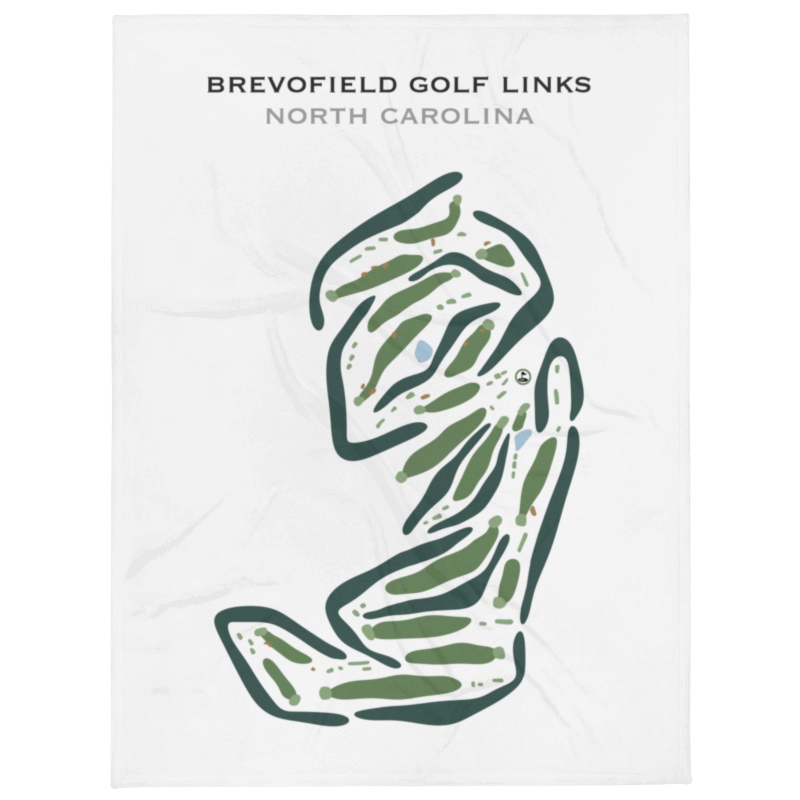 Brevofield Golf Links, North Carolina - Printed Golf Courses