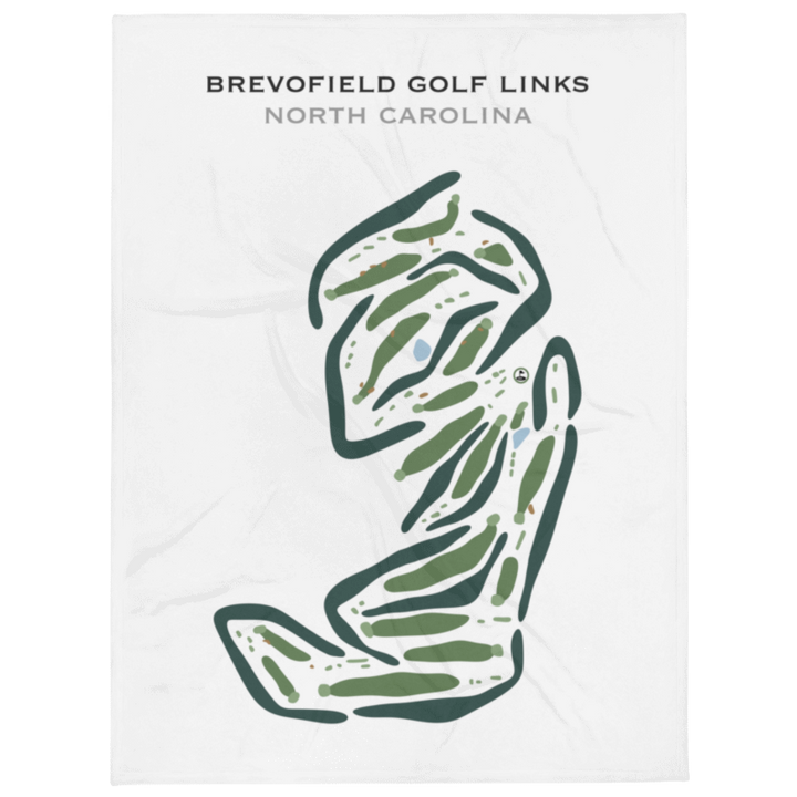 Brevofield Golf Links, North Carolina - Printed Golf Courses