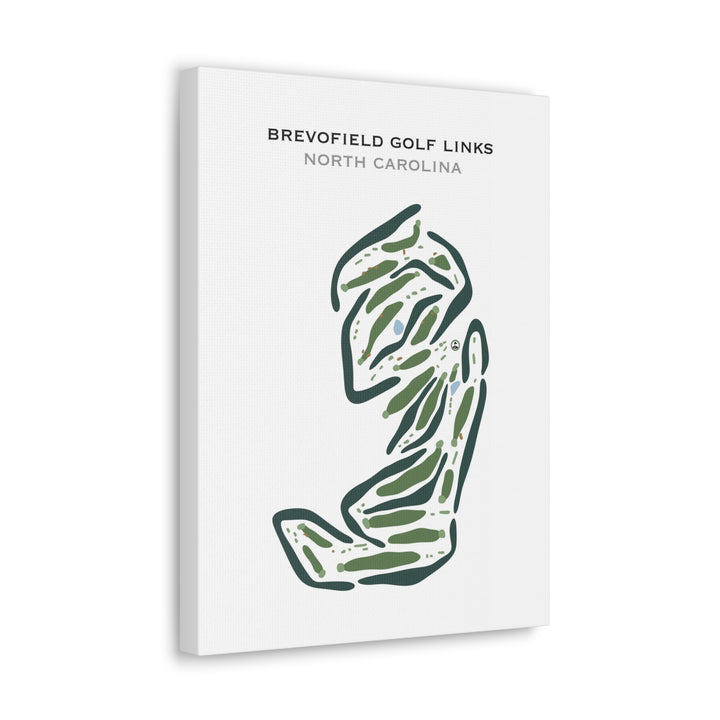 Brevofield Golf Links, North Carolina - Printed Golf Courses