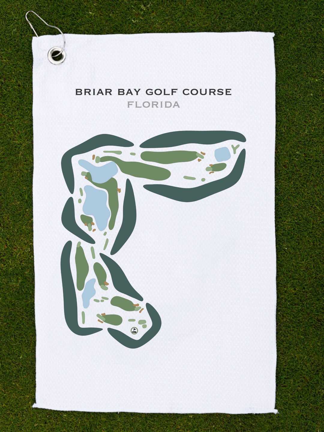 Briar Bay Golf Course, Florida - Printed Golf Courses