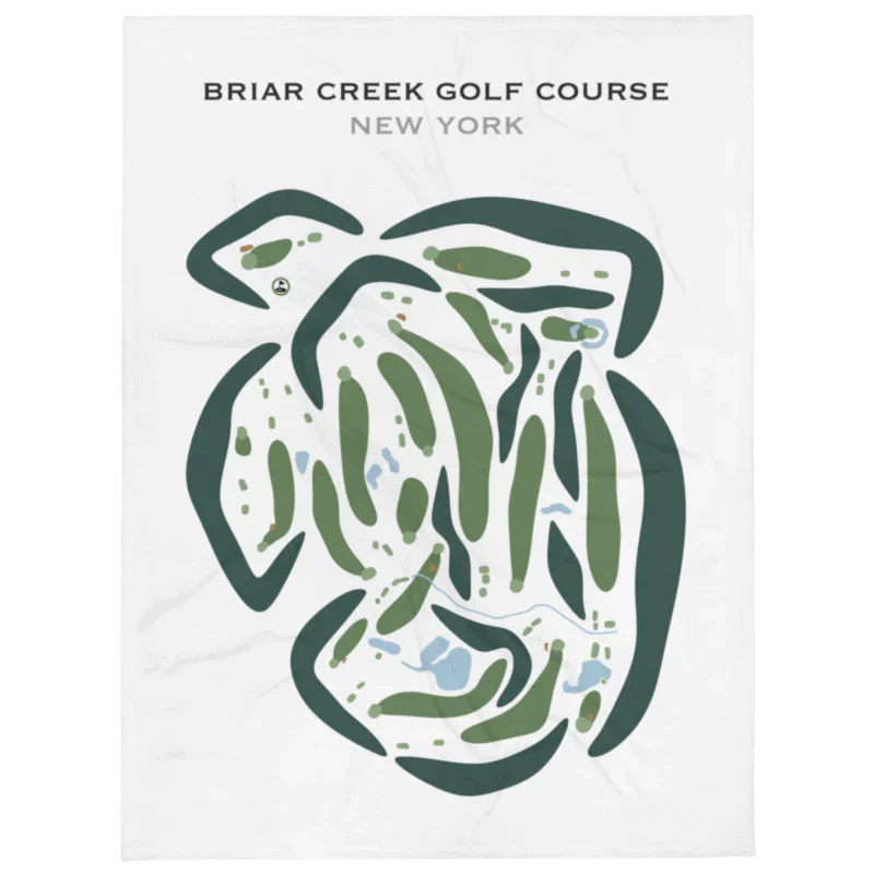 Briar Creek Golf Course, New York - Printed Golf Courses